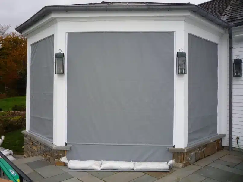Gemini Marine Canvas protects 3 season room