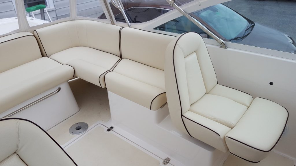 Marine Upholstery - Practical luxury above decks and below